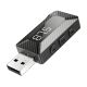 XO BCC16 Модулятор Bluetooth V5.3, USB, AUX, TF, FM, Чорний