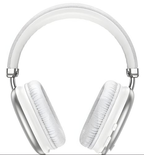 HOCO W35 Air Triumph BT Headphones | BT5.3, AUX / TF, 45h | Срібні навушники