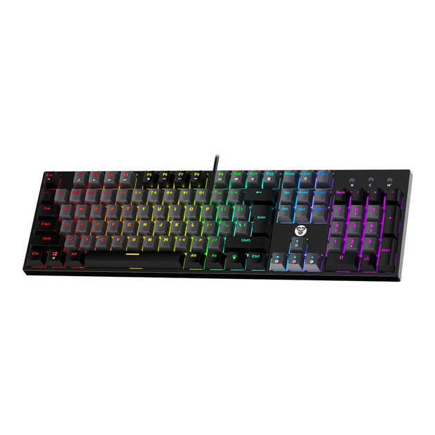 Клавиатура Игровая Fantech ATOM MK886V2 Red Switch Черный/Серый Клавиатура Игровая Fantech ATOM MK886V2 Red Switch Черный/Серый
