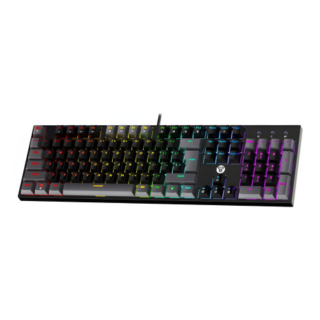 Игровая клавиатура Fantech ATOM MK886V2 с Red Switch, серо-черная