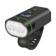 Ліхтар вело передній повербанк L14|8 режимів|8 LED|2500LM|160°|Floodlight|5000mAh|чорний