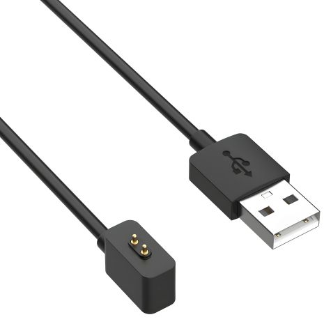 Зарядний пристрій для фітнес браслета Xiaomi Mi Band 8 USB кабель 0.3m чорний Зарядний пристрій для фітнес браслета Xiaomi Mi Band 8 USB кабель 0.3m чорний