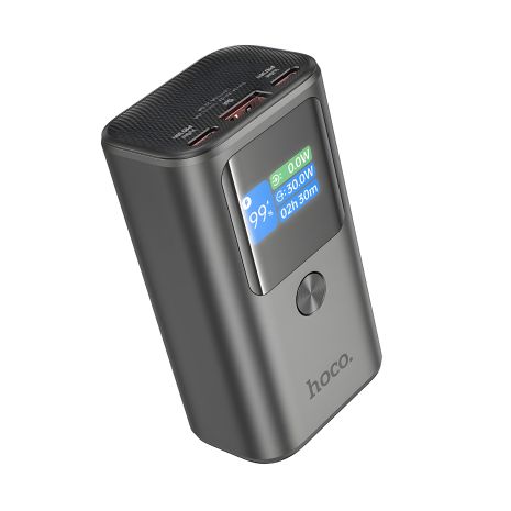 Повербанк Hoco Q17A 30W 10000mAh серый космос