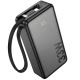Повербанк черный Hoco Q27A 10000mAh 33W