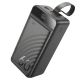 Hoco J123C Element повербанк PD20W QC22.5W 60000 mAh чорний