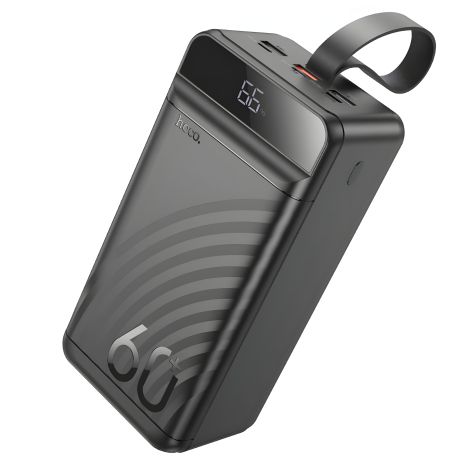 Hoco J123C Element повербанк PD20W QC22.5W 60000 mAh чорний