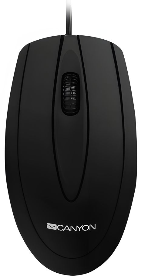 Миша дротова Canyon CNE-CMS1, 1000 DPI, 1.8 м Black