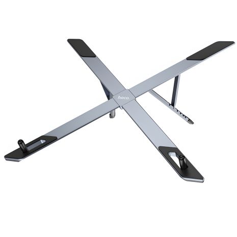 Підставка для ноутбука металевий Hoco HD9, 15.6" metal gray