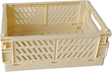 Складний Настільний Офісний Ящик Жовтий 150x98x57mm