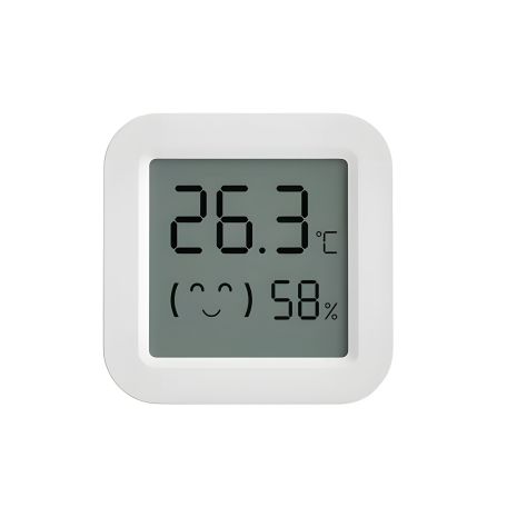 Датчик Розумний Температури та Вологи BTH05, Дисплей, SmartHome, Bluetooth, For SmartLife APP (iOS, Android), Білий
