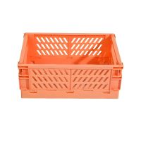 Складной Офисный Ящик Желтый Настольный 150x98x56mm