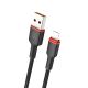 Кабель WUW-X203 USB Lightning 2,4А black Кабель WUW-X203 USB Lightning 2,4А black