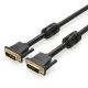 Vention DVI(24+1) Male-Male Кабель 1M Черный (EAABF)