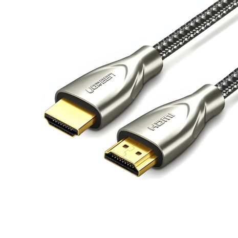 Кабель UGREEN HD131 HDMI 1m Carbon Fiber Zinc Alloy (Gray) (UGR-50106)