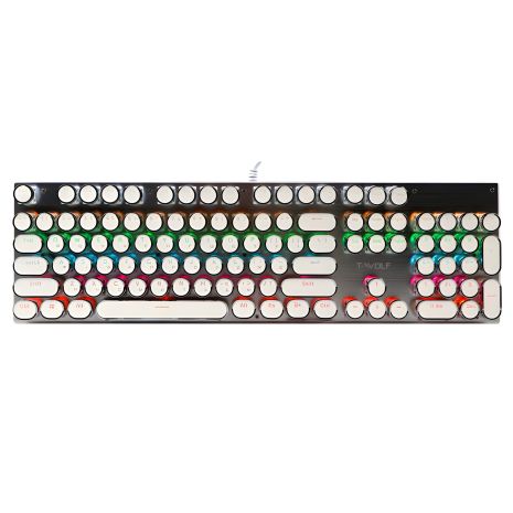 Ігрова клавіатура TWolf T75 punk LED Blue Switch Білий Ігрова клавіатура TWolf T75 punk LED Blue Switch Білий