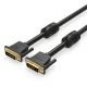 Vention DVI(24+1) Кабель Male-Male 1.5M Черный (EAABG)