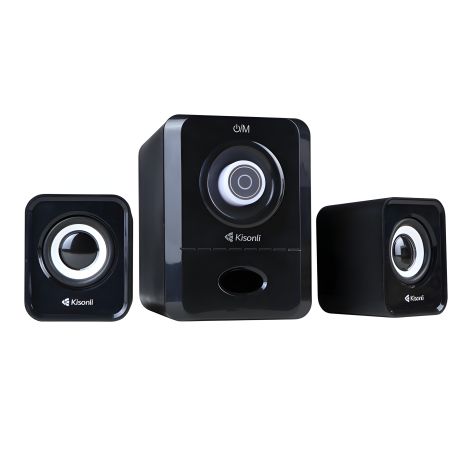Kisonli U-2900BT колонки 11W, USB, 3.5mm, Чорний