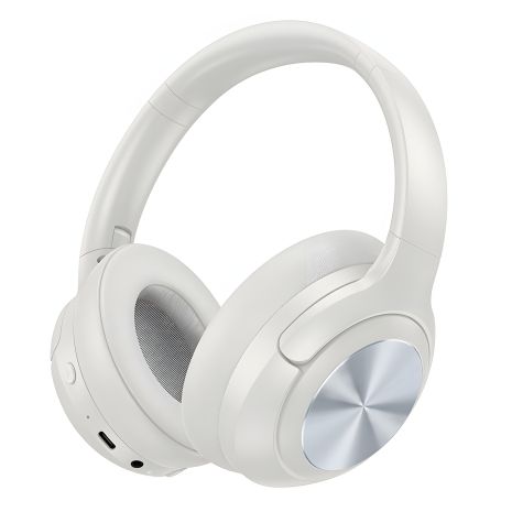 Hoco накладные наушники W54 |BT5.4, ANC, AUX, USB-C, 30h| gray