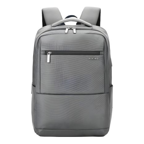 Сірий рюкзак для ноутбука Aoking SN2115, 15.6", USB