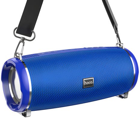 Портативна акустика HOCO HC2 Xpress sports BT з LED IPX5 | BT, TWS, AUX, FM, TF, USB | синя