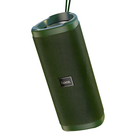 Портативна акустика HOCO HC4 Bella sports True Wireless IPX5 | BT, TWS, AUX, FM, TF, USB | армійсько-зелена