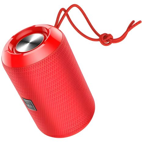 HOCO HC1 Trendy sports sound Wireless Speaker IPX5 Acoustic | BT, TWS, AUX, FM, TF, USB | red