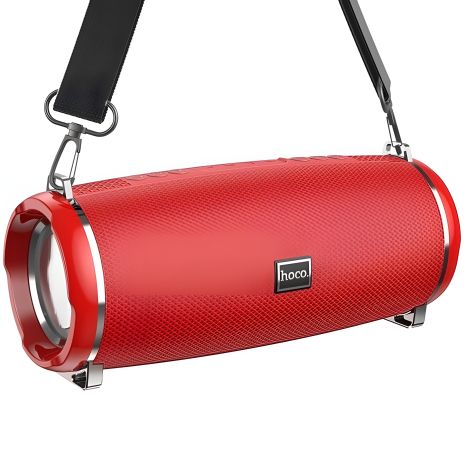 HOCO LED Xpress sports BT speaker IPX5 HC2 Acoustic | BT, TWS, AUX, FM, TF, USB | red HOCO LED Xpress sports BT speaker IPX5 HC2 Acoustic | BT, TWS, AUX, FM, TF, USB | red