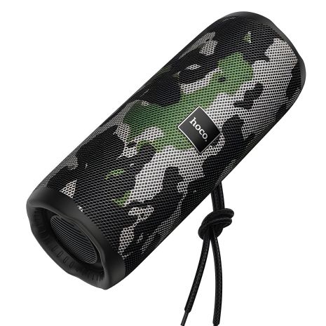HOCO HC16 Vocal BT sports speaker IPX4 Acoustic | BT5.3, AUX/FM/USB/TF| Camouflage-Green HOCO HC16 Vocal BT sports speaker IPX4 Acoustic | BT5.3, AUX/FM/USB/TF| Camouflage-Green