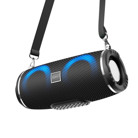 Акустика HOCO HC12 Sports BT Speaker IPX4 | BT5.0, USB / AUX / TF / FM, 2h | black Акустика HOCO HC12 Sports BT Speaker IPX4 | BT5.0, USB / AUX / TF / FM, 2h | black