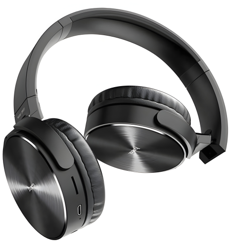 Bluetooth наушники HOCO DW01 складные |BT5.0, TF, AUX, 4 часа| черные