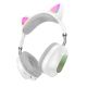 HOCO ESD13 Skill Cat Ear BT Навушники | BT5.3, Type-C, 7h | White