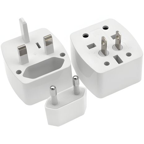 Сетевой универсальный переходник Ldnio Z4 (EU, US, UK) белый Сетевой универсальный переходник Ldnio Z4 (EU, US, UK) белый