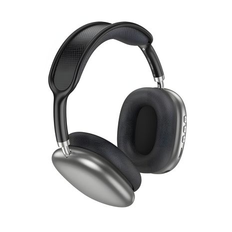 Bluetooth Стерео Гарнітура Borofone BO22 | BT5.3, AUX/TF, 12h, 400 mAh | Темно-сіра Bluetooth Стерео Гарнітура Borofone BO22 | BT5.3, AUX/TF, 12h, 400 mAh | Темно-сіра