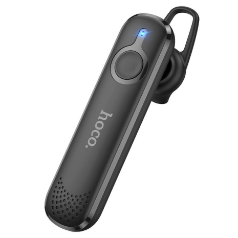 Бездротова гарнітура Hoco E63 | BT5.0, 6h, 70 mAh L/R Ears | чорна Бездротова гарнітура Hoco E63 | BT5.0, 6h, 70 mAh L/R Ears | чорна