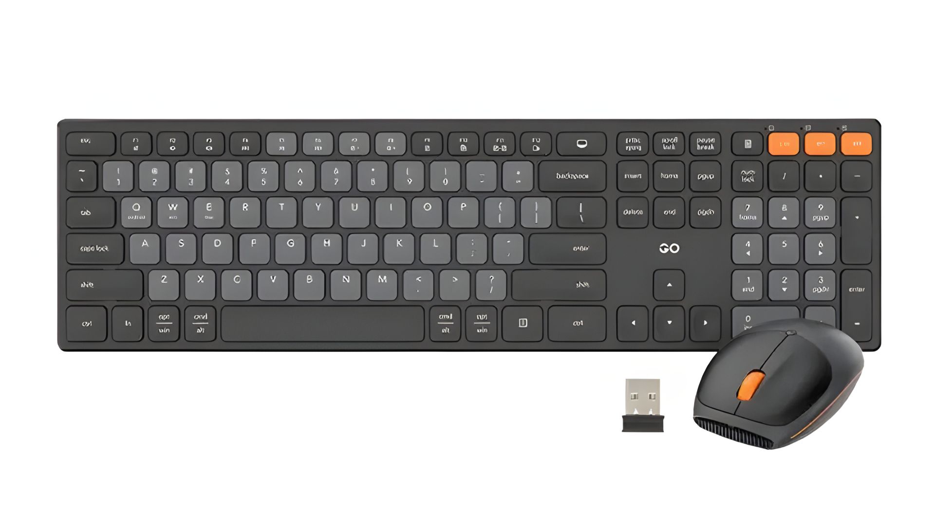 Комплект клавиатура и мышь беспроводной Fantech Go WK895 черный Комплект клавиатура и мышь беспроводной Fantech Go WK895 черный