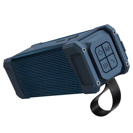 Колонка бездротова Hoco HC6 IPX5 | TWS, BT, AUX, FM, TF, USB | темно-синя Колонка бездротова Hoco HC6 IPX5 | TWS, BT, AUX, FM, TF, USB | темно-синя
