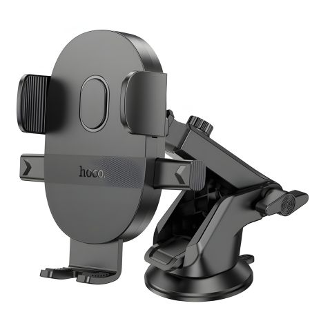 Автотримач Hoco H19 Mighty one-button console, чорний Автотримач Hoco H19 Mighty one-button console, чорний
