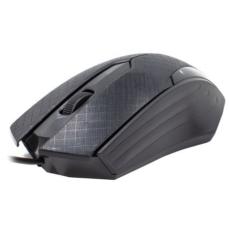 Комп’ютерна миша JEQANG JM-029, 1200 DPI, USB, 1.1м, чорна
