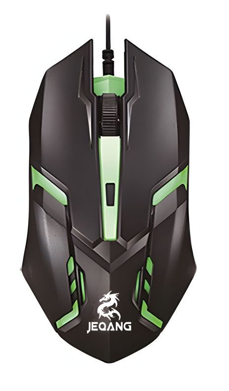 Комп’ютерна миша JEQANG JM-318, 1200 DPI, USB, 1.25м, чорна