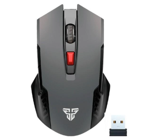 Бездротова ігрова миша Fantech WG10 Raigor II, 800-2000DPI, 2.4GHz, 1xAA, Сірий