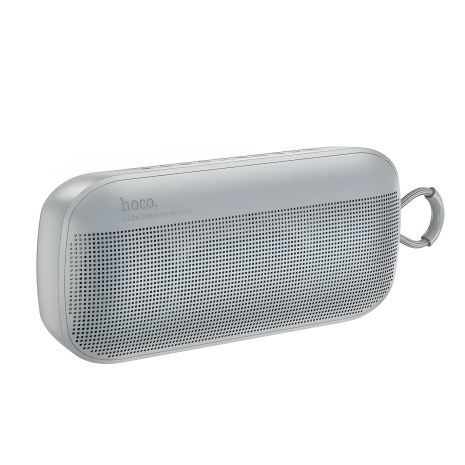 Hoco HC21 стовпчик бездротовий | BT5.1, TWS, FM/TF/USB/AUX, 3h | Сірий