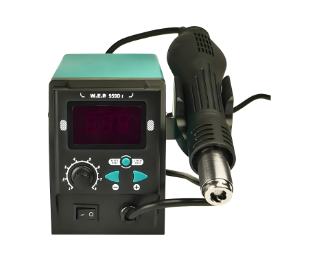 Цифровая Паяльная Станция WEP 959D-I, Фен, 700W, t 100-500 °C