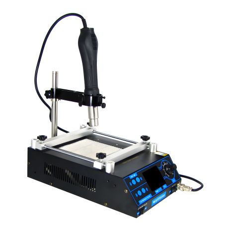 Паяльна WEP станція 853AA, ІК переднагрівач 120 x 120 мм, фен з тримачем Паяльна WEP станція 853AA, ІК переднагрівач 120 x 120 мм, фен з тримачем