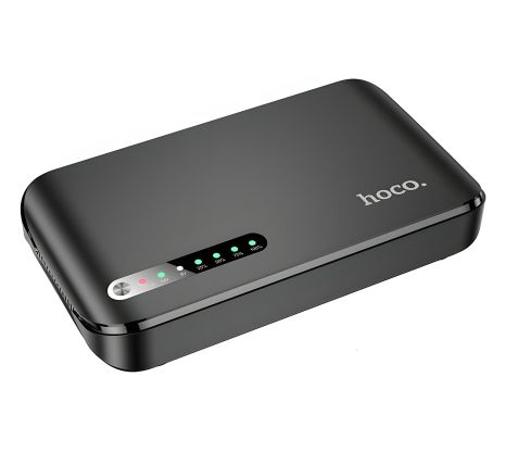 ИБП (UPS) для роутера Hoco DB62 (20000mAh/18W/1USB/1TypeC, 5/9/12V, POE 15-24V, LED) Black
