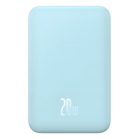 5000 mAh Blue Baseus Magnetic Mini Wireless Fast Charge повербанк 20W P10022107313-00 5000 mAh Blue Baseus Magnetic Mini Wireless Fast Charge повербанк 20W P10022107313-00