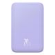 УМБ Baseus Magnetic Mini бездротова швидка зарядка 5000mAh 20W фіолетова P10022107513-00