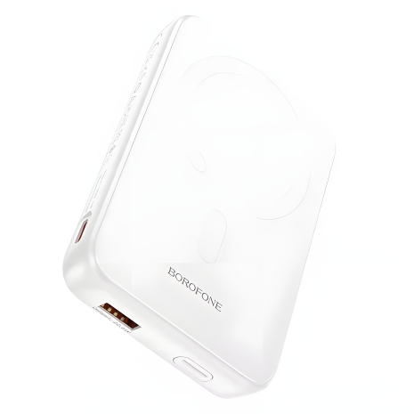 УМБ BOROFONE BJ47 магнітний power bank PD20W 10000mAh біла