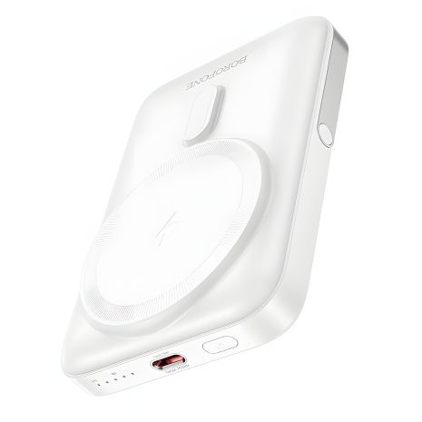 PD20W 5000mAh біла BOROFONE BJ51 Kody magnetic power bank