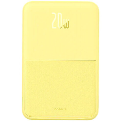 Повербанк Baseus MagPro Magnetic Bracket Wireless Fast-Charging 5000mAh 20W Yellow P10064101Y23-00