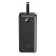 XO PR240 USB-C 20W/USB-A 22.5W Повербанк Многоемкий 30000mAh Черный